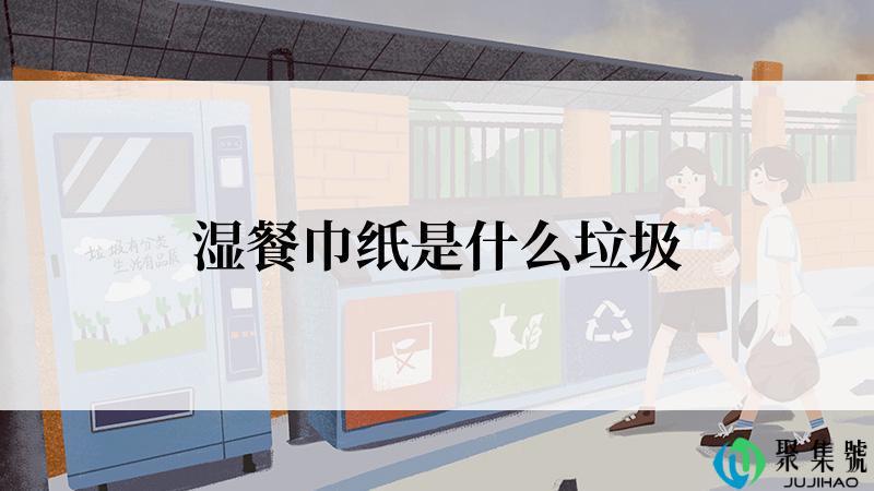 湿餐巾纸是什么垃圾