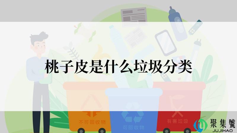 桃子皮是什么垃圾分类