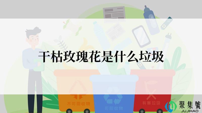 干枯玫瑰花是什么垃圾