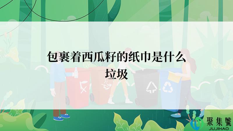 包裹着西瓜籽的纸巾是什么垃圾