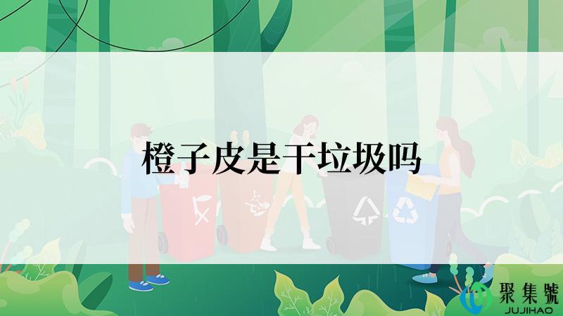 橙子皮是干垃圾吗
