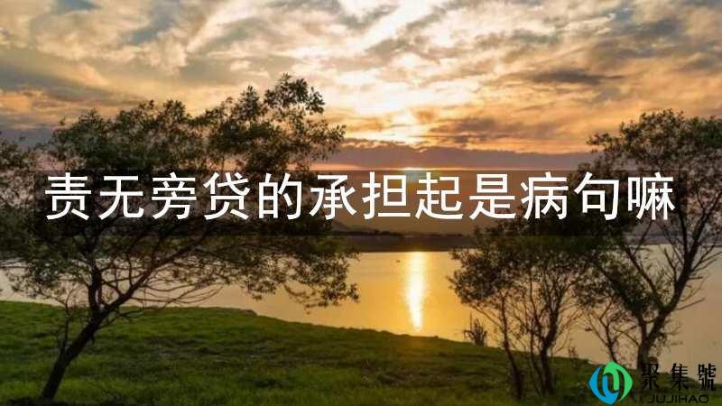 责无旁贷的承担起是病句嘛