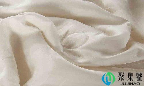 白色桑蚕丝用什么增荧光