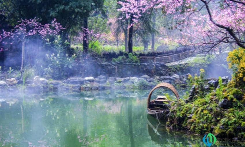 心中若有桃花源何处不是水云间是什么意思