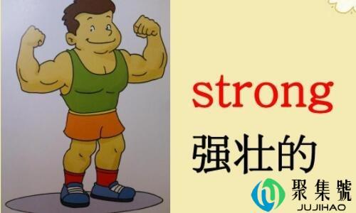 强壮的英文是什么