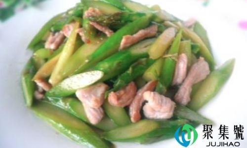芦笋炒肉要焯水吗