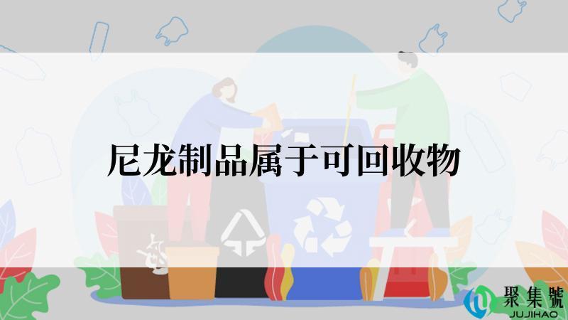 尼龙制品属于可回收物