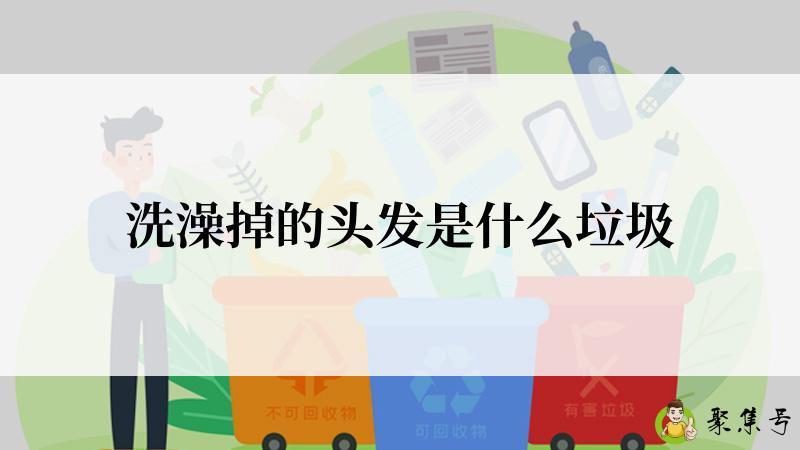 洗澡掉的头发是什么垃圾