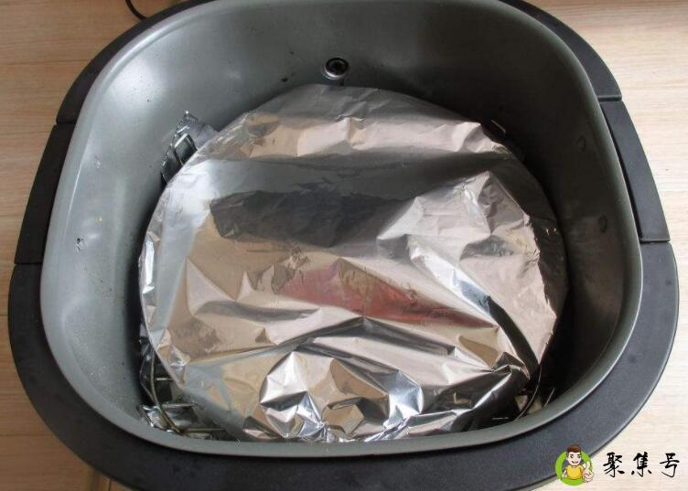 空气炸锅用锡纸和不用的区别