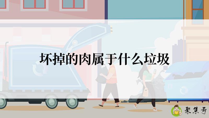 坏掉的肉属于什么垃圾