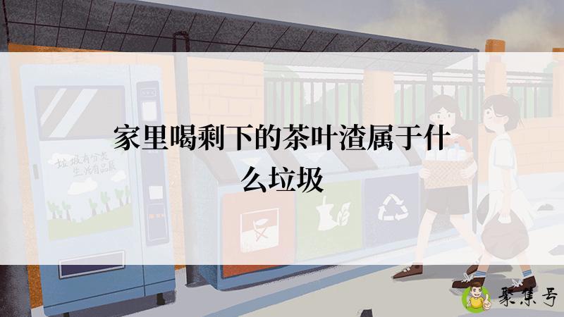 家里喝剩下的茶叶渣属于什么垃圾