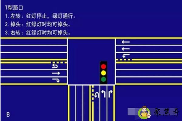 开车左拐怎么看红绿灯