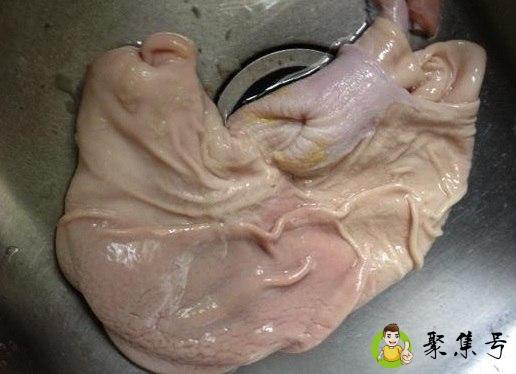 如何洗猪肚子又快又净
