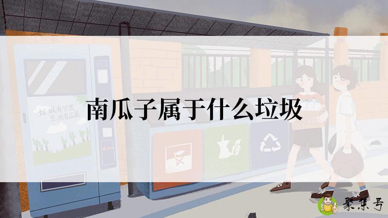 南瓜子属于什么垃圾