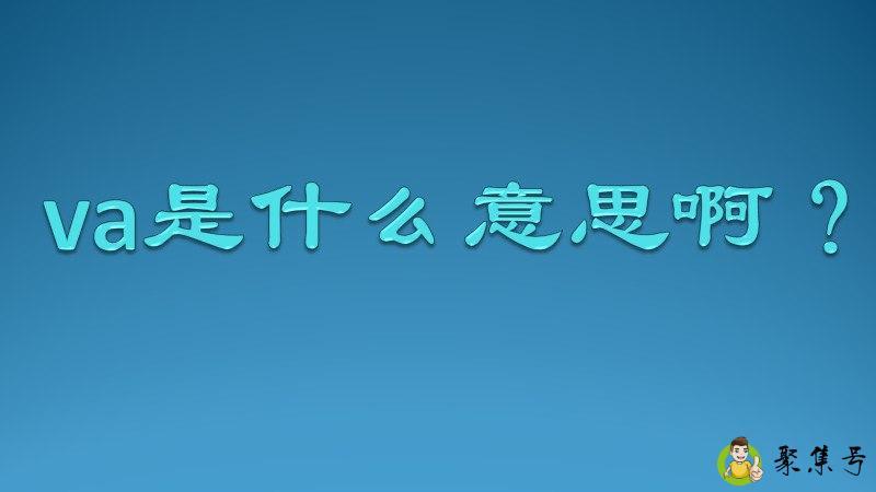 va是什么意思啊