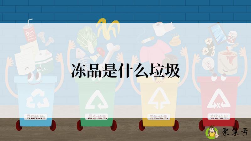 冻品是什么垃圾