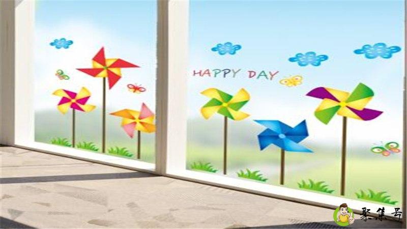 大面积玻璃上的贴纸怎么去除