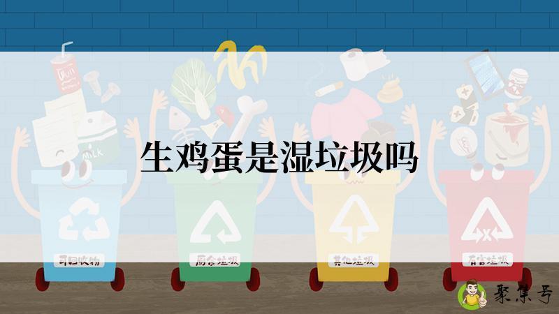 生鸡蛋是湿垃圾吗