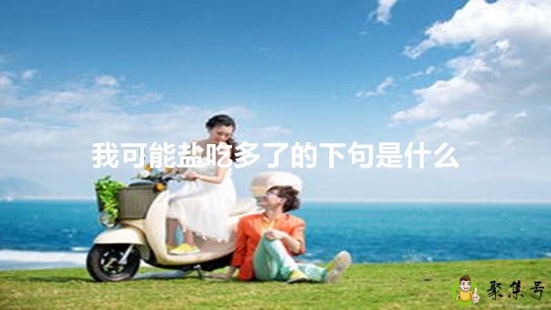 我可能盐吃多了的下句是什么