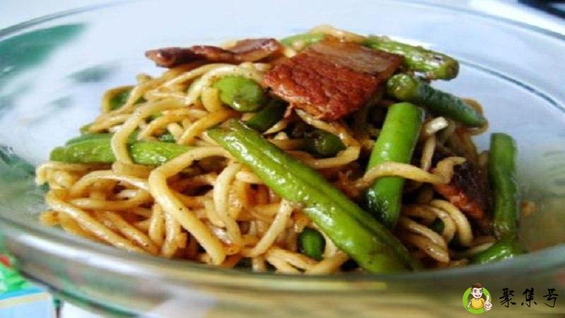 豆角焖面可以用挂面吗