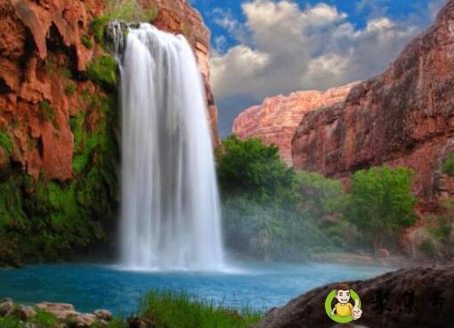 瀑布的水为什么流不完