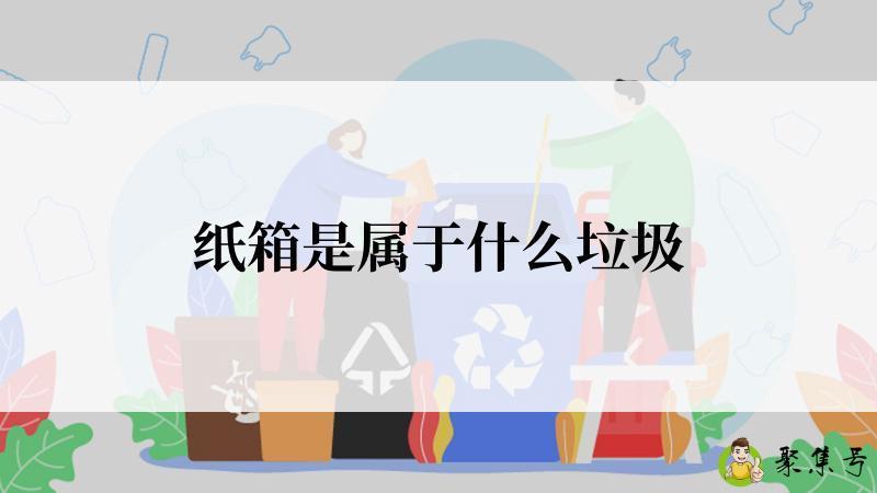 纸箱是属于什么垃圾