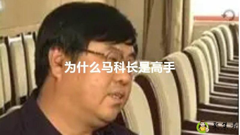 为什么马科长是高手