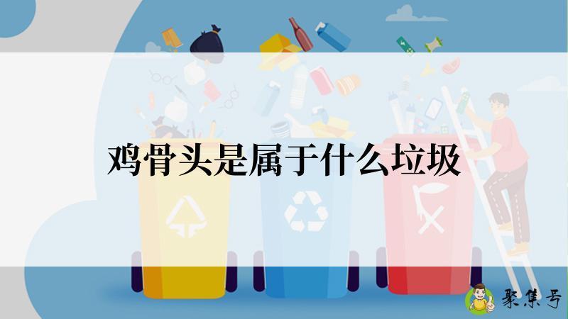 鸡骨头是属于什么垃圾