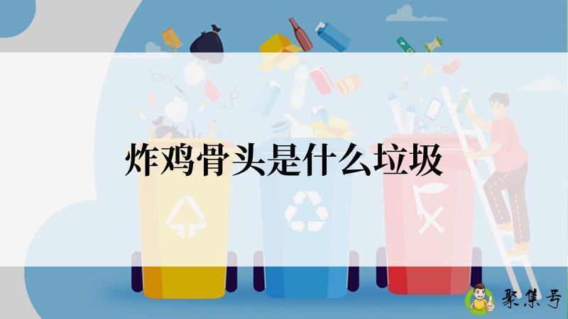 炸鸡骨头是什么垃圾