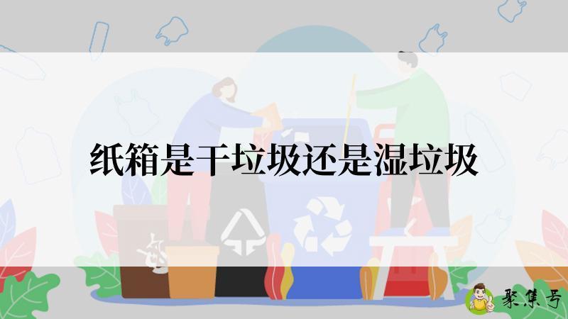 纸箱是干垃圾还是湿垃圾