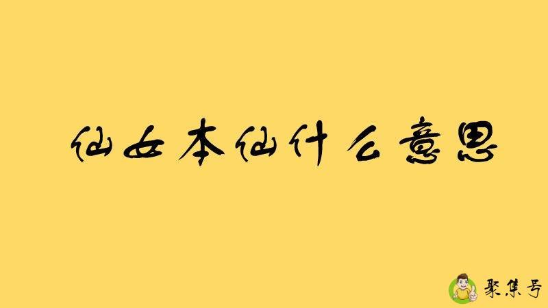 仙女本仙是什么意思