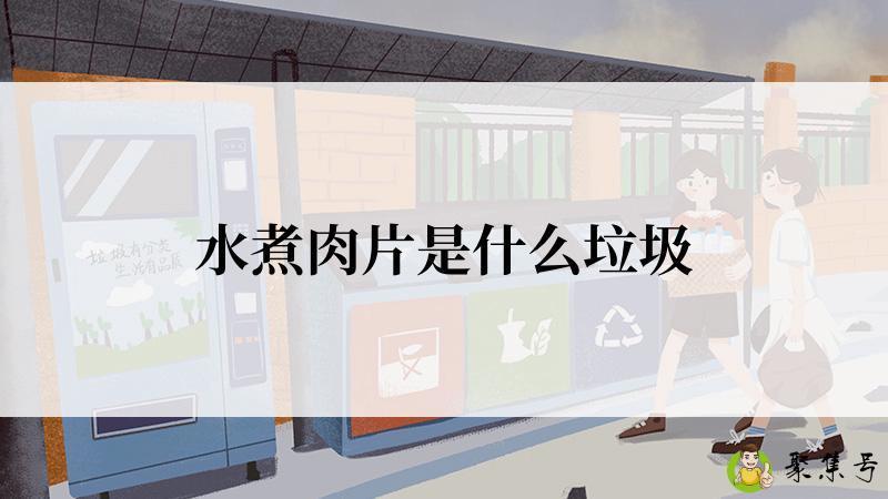 水煮肉片是什么垃圾