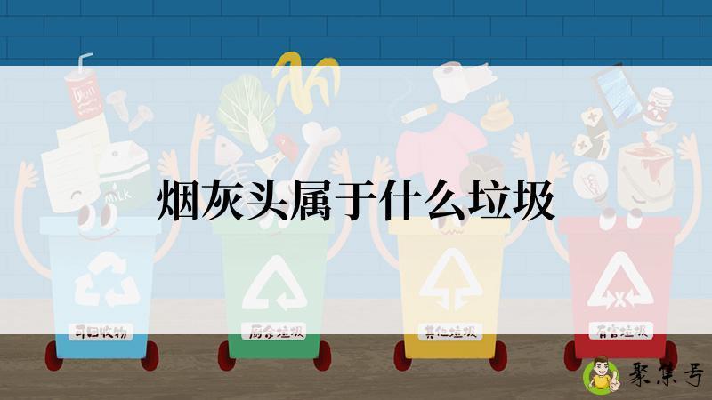 烟灰头属于什么垃圾