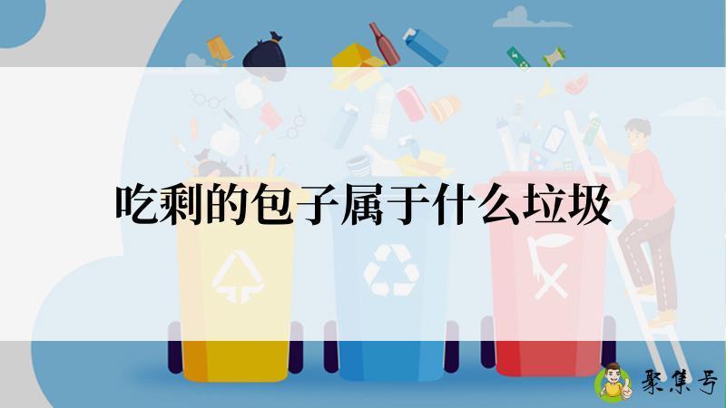 吃剩的包子属于什么垃圾