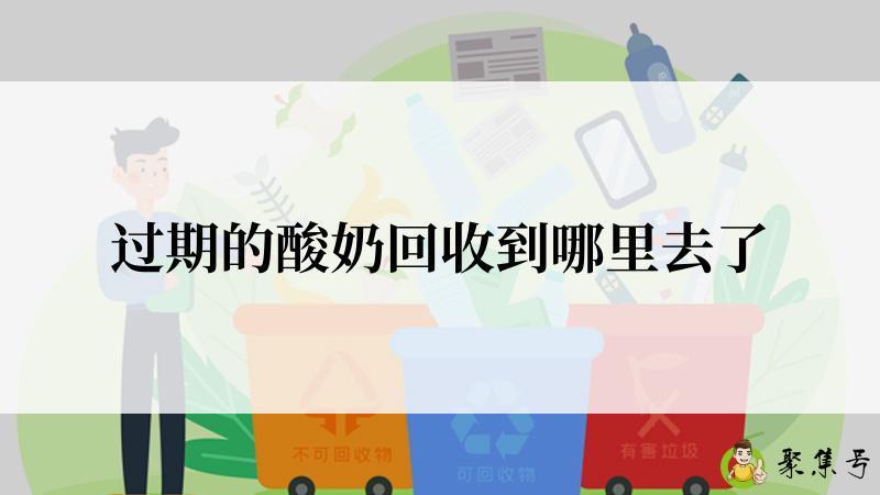 过期的酸奶回收到哪里去了