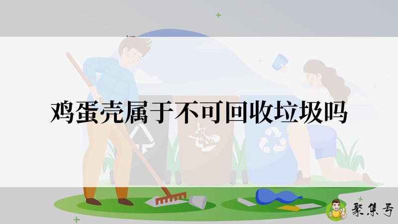 鸡蛋壳属于不可回收垃圾吗