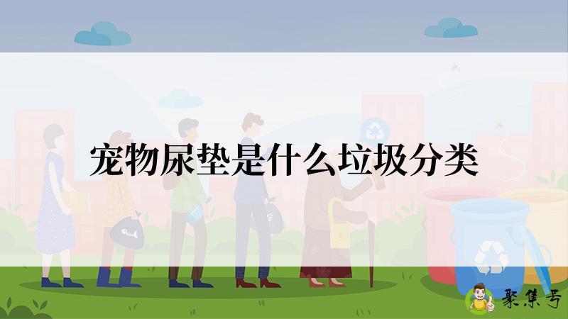 详细阅读:宠物尿垫是什么垃圾分类 宠物尿垫是什么垃圾分类