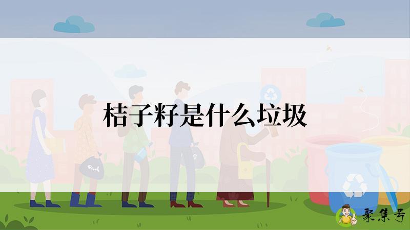 桔子籽是什么垃圾