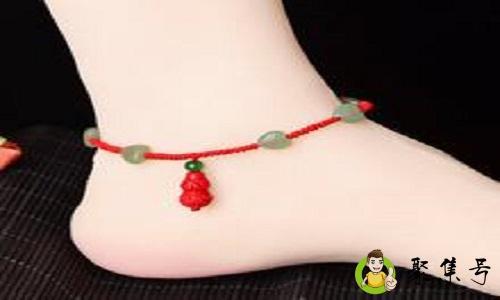 脚脖带红绳是什么意思
