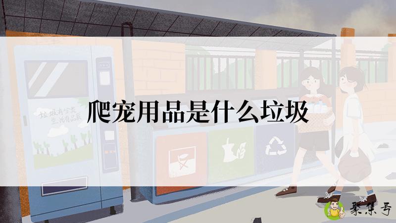 爬宠用品是什么垃圾