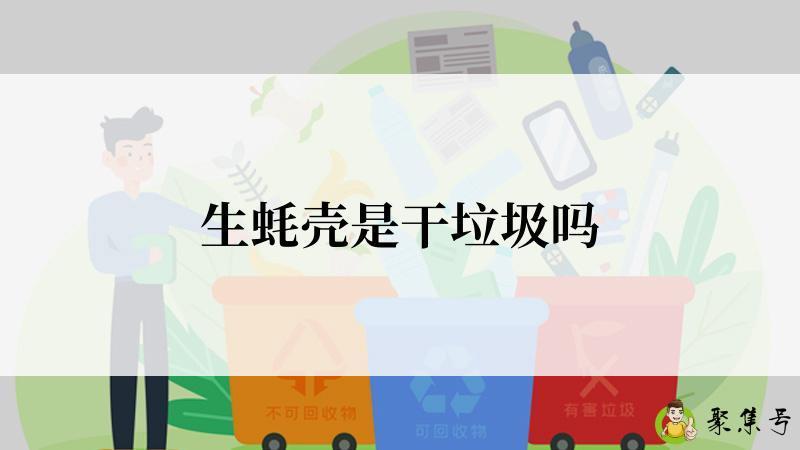 详细阅读:生蚝壳是干垃圾吗 生蚝壳是干垃圾吗