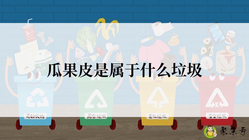 瓜果皮是属于什么垃圾