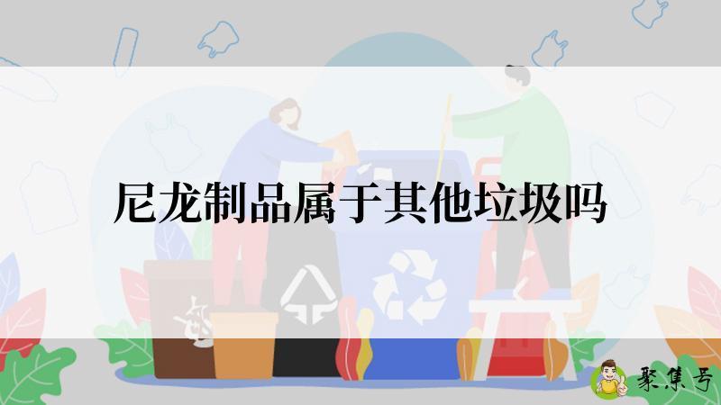 尼龙制品属于其他垃圾吗