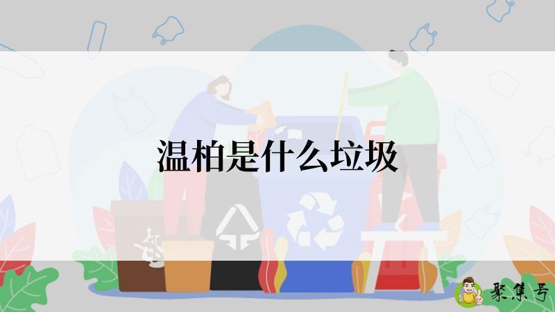 详细阅读:温柏是什么垃圾 温柏是什么垃圾