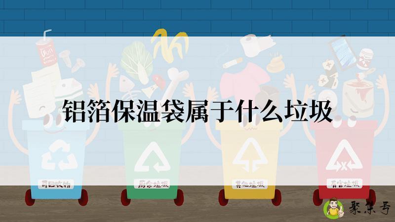 详细阅读:铝箔保温袋属于什么垃圾 铝箔保温袋属于什么垃圾