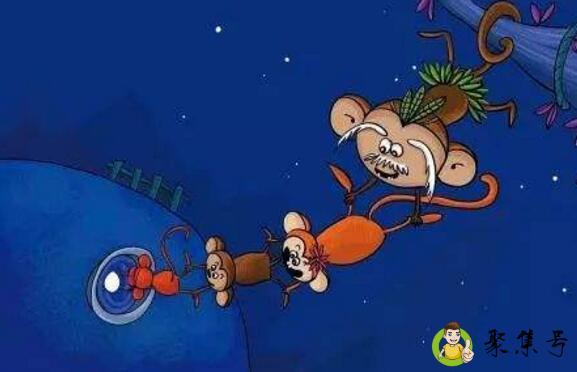 猴子捞月是哪个国家的故事