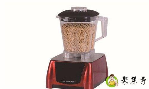 料理机打豆浆的方法