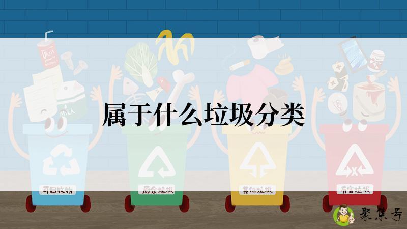 详细阅读:属于什么垃圾分类 属于什么垃圾分类