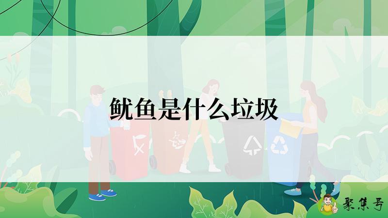 鱿鱼是什么垃圾