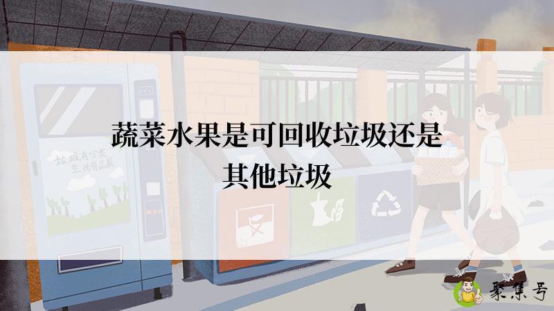 蔬菜水果是可回收垃圾还是其他垃圾